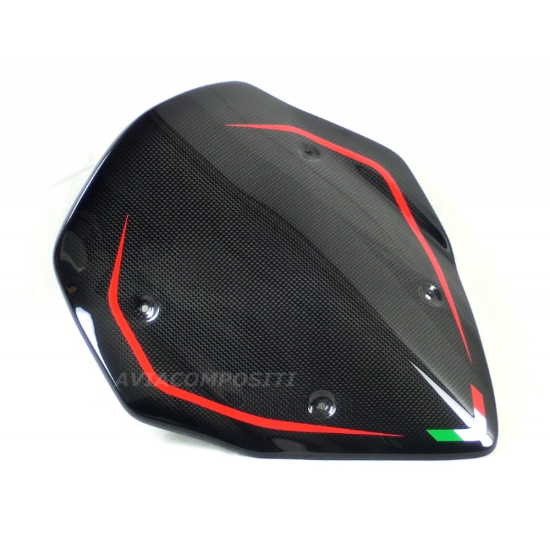 AviaCompositi Carbon Fiber Windscreen Type 2 for Ducati Multistrada 1200 2013 2014